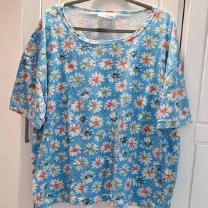 Women's Floral Tshirt by Lauren Brooke